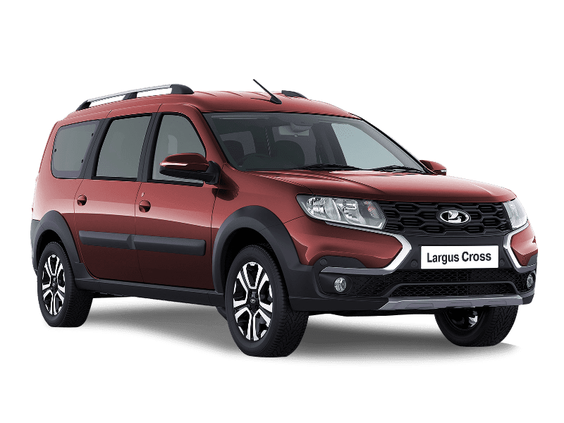 Купить Lada Largus Cross в Тольятти - Красный «Красный сплав» (136) - металлик