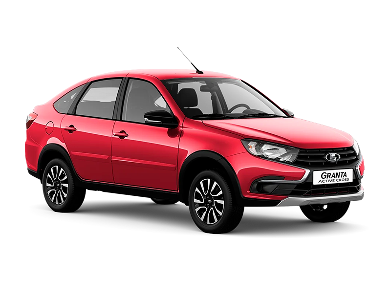Купить Lada Granta Active Cross в Тольятти - Бордовый "Фламенко" (181) - Металлик