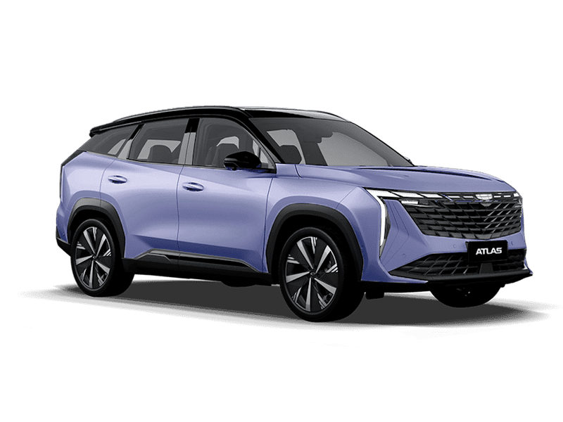 Купить Geely Atlas NEW в Тольятти - Starry Blue / Серо-голубой металлик